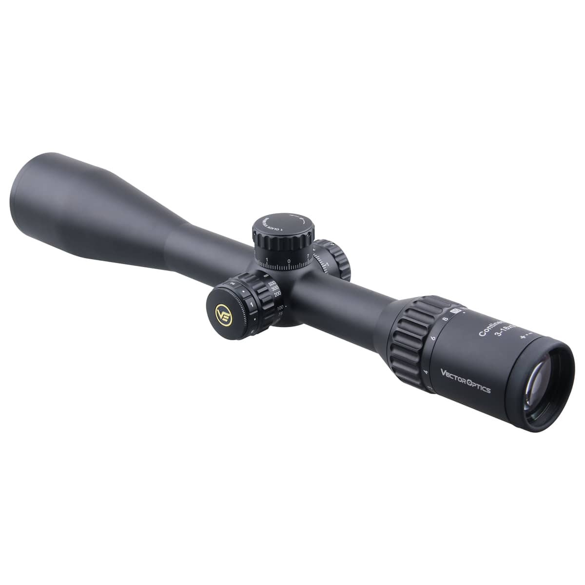 Vector Optics Continental 3-18x50 SFP Illuminated Tactical 1/10 MIL Rifle Scope
