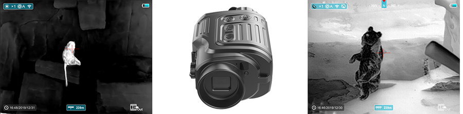 InfiRay FH35R Finder 3.4-13.6x35 12um <40mk 32GB 1298m Thermal Monocular