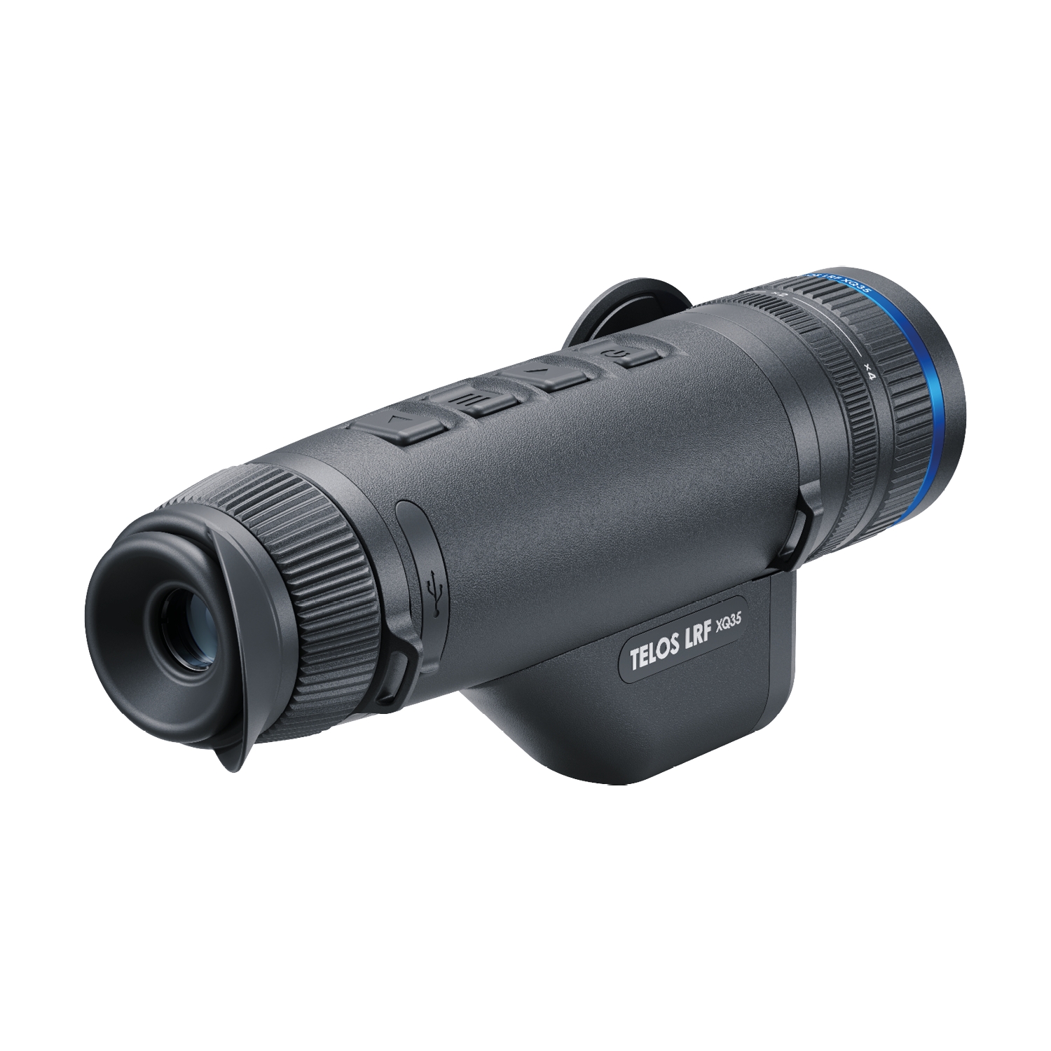 Pulsar TELOS LRF XQ35 Hand Held Thermal Monocular - 35mm <25mK 384x288px 17um