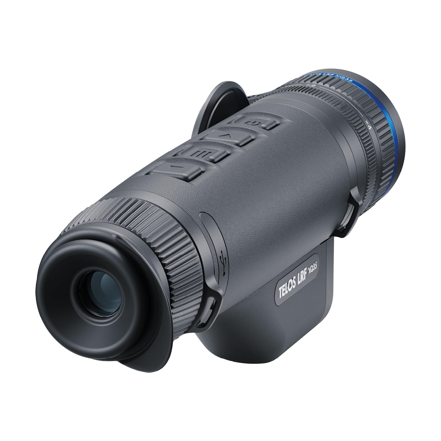 Pulsar TELOS LRF XQ35 Hand Held Thermal Monocular - 35mm <25mK 384x288px 17um