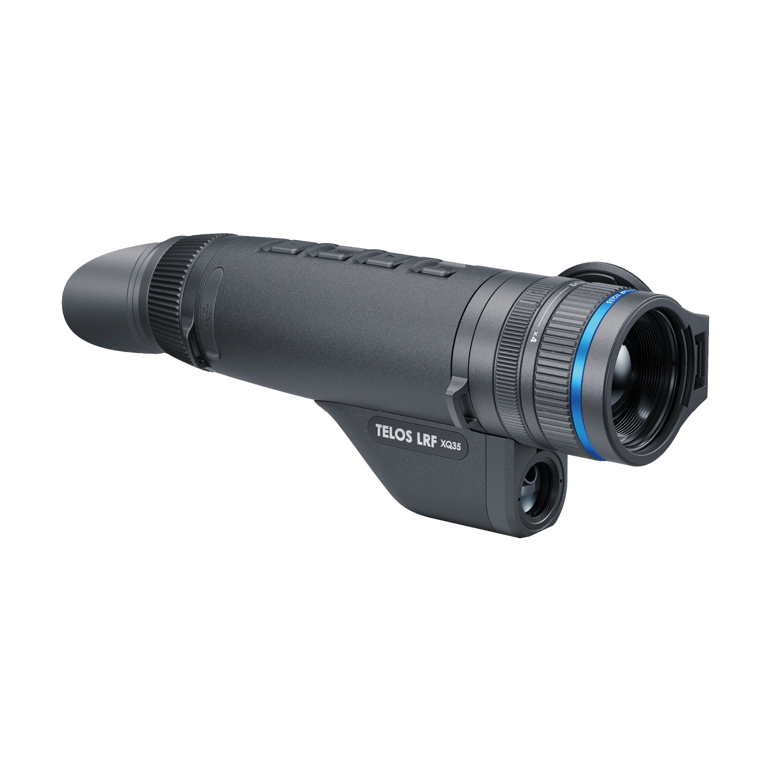 Pulsar TELOS LRF XQ35 Hand Held Thermal Monocular - 35mm <25mK 384x288px 17um