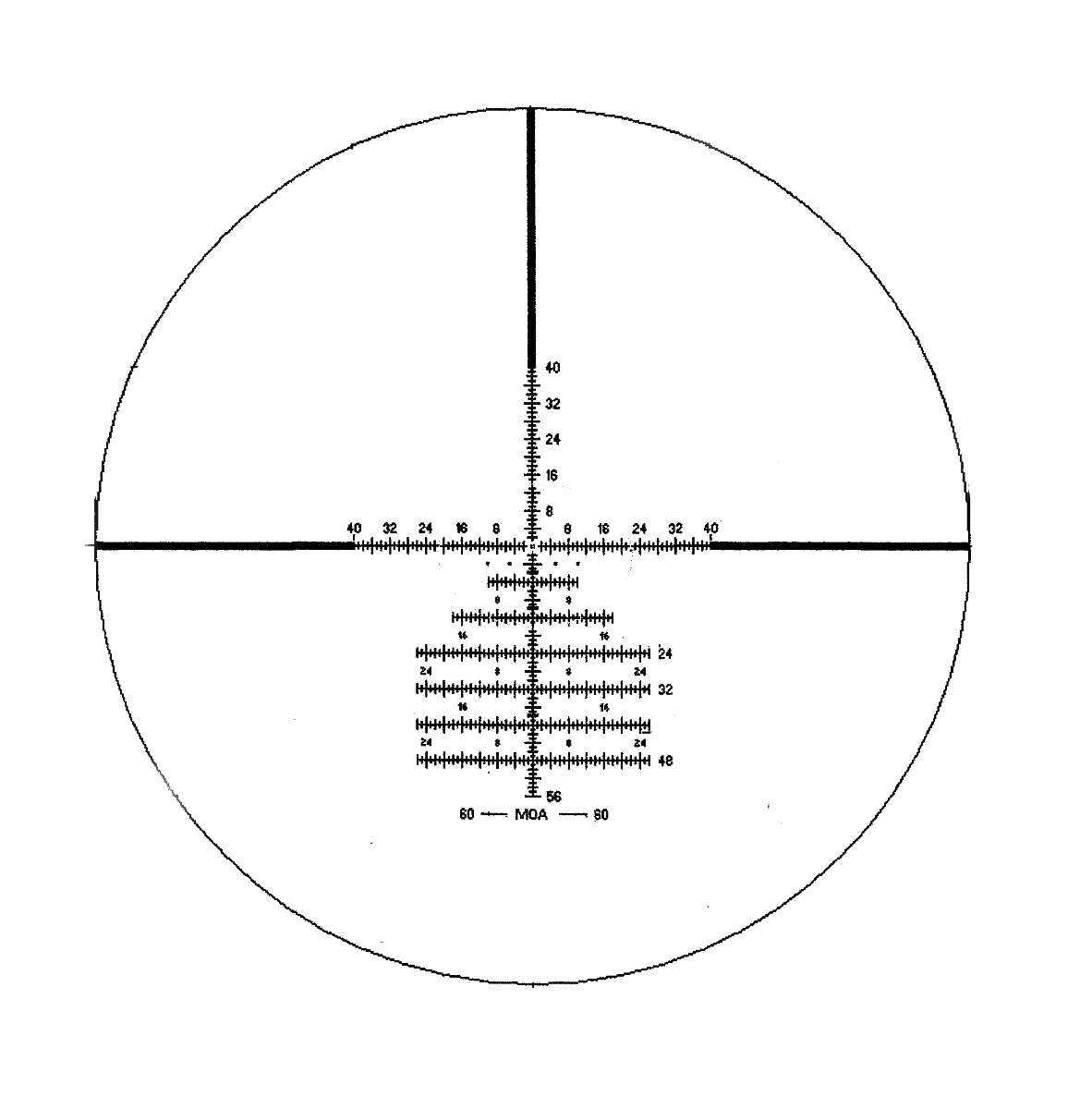 IOR Nemesis 9-36x56 FFP Illuminated MOA 1/8 MOA 40mm Zero Stop Rifle Scope with Free Rings