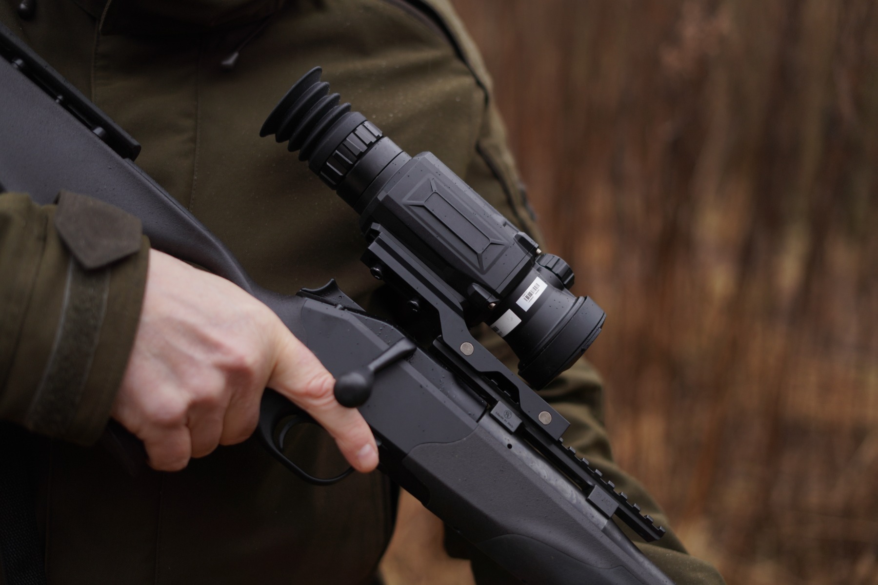 HIKMICRO Thunder 2.0 TH35 3.0x 35mm 20mK 384×288px 12µm Smart Thermal Weapon Scope with Rail