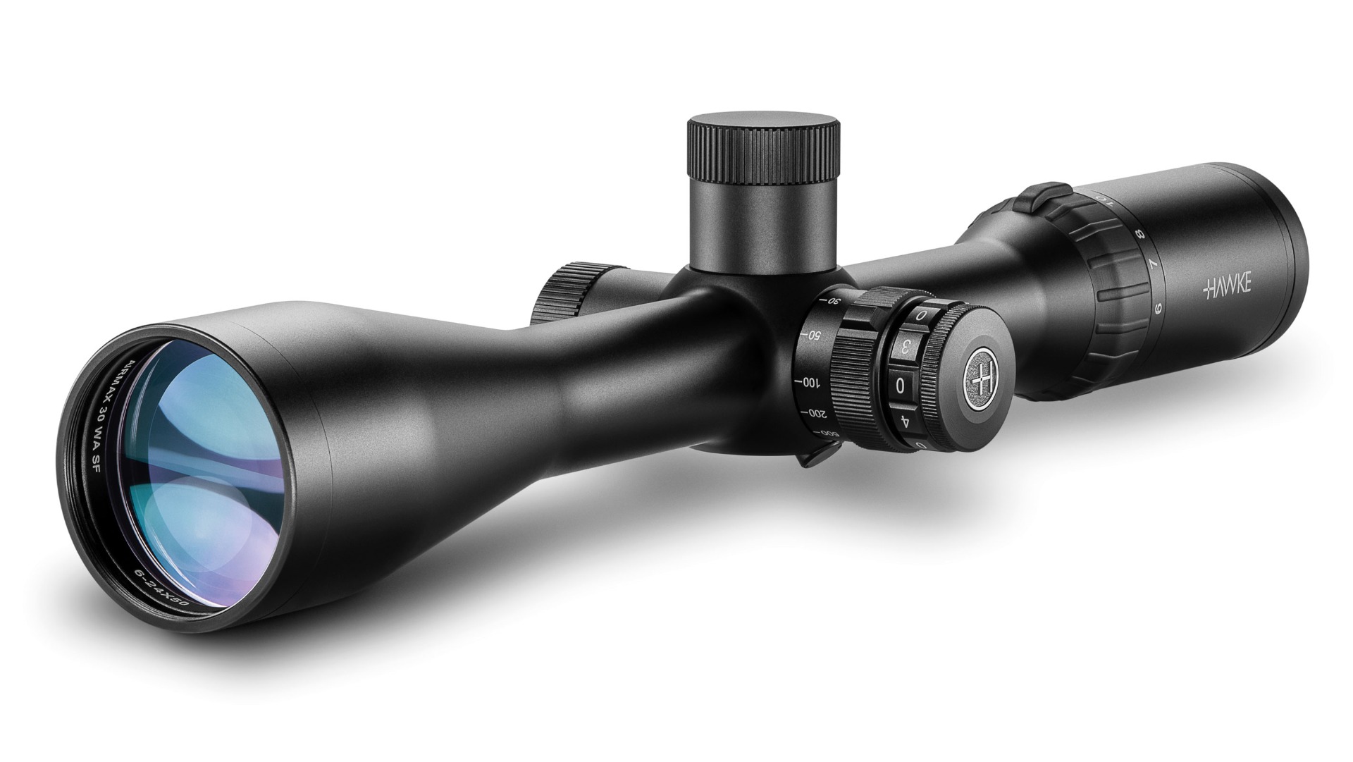 HAWKE Airmax 30 WA SF Compact 6-24x50 AMX IR Reticle Rifle Scope