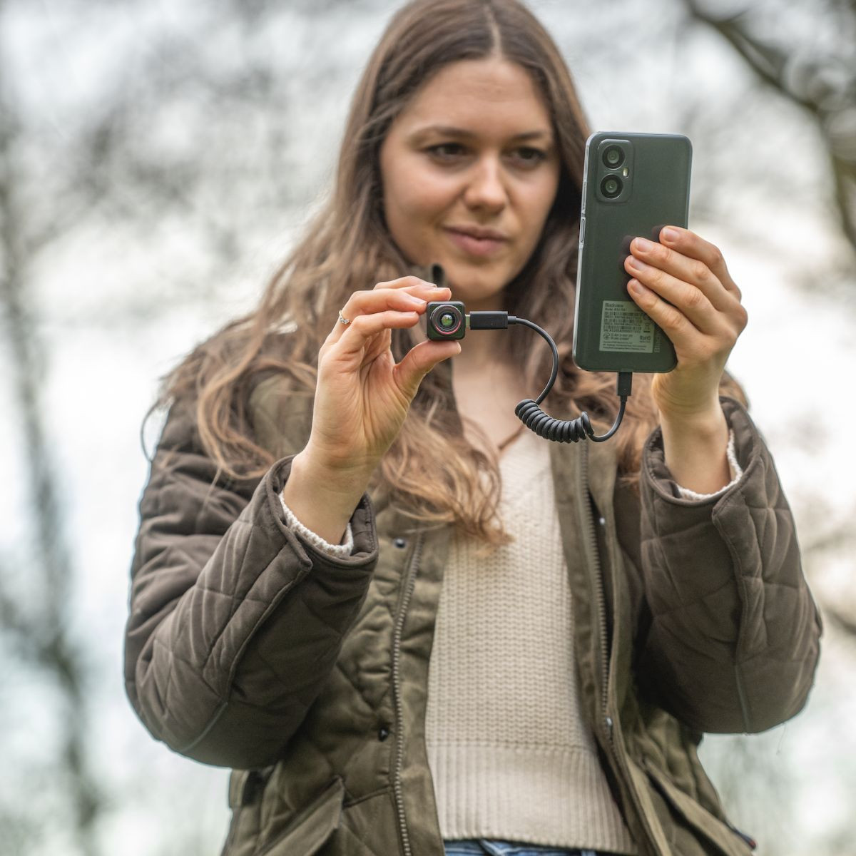 HIKMICRO EXPLORER E20 Smartphone Clip-In Thermal Imager for Android