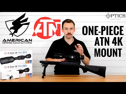 American Defense One-Piece Quick Release Mounting System For ATN 4K - Quickfire Review
