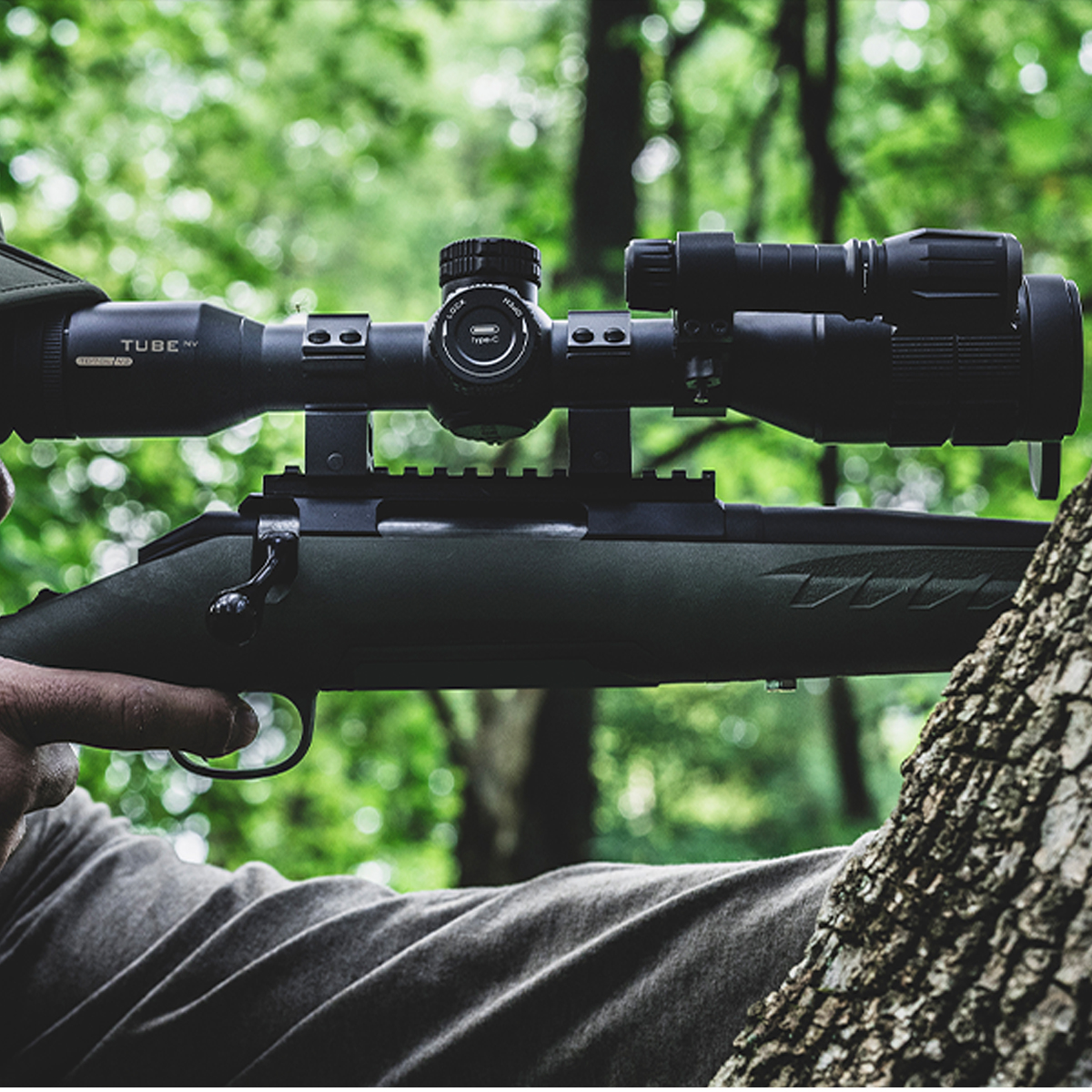 InfiRay TD70L V2 70mm Tube Series Day/Night Vision Scope