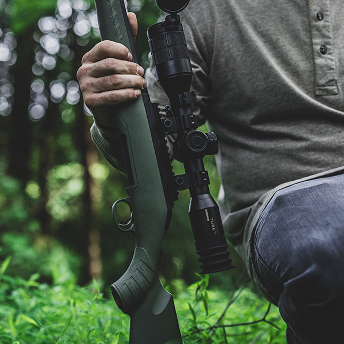 InfiRay TD70L V2 70mm Tube Series Day/Night Vision Scope