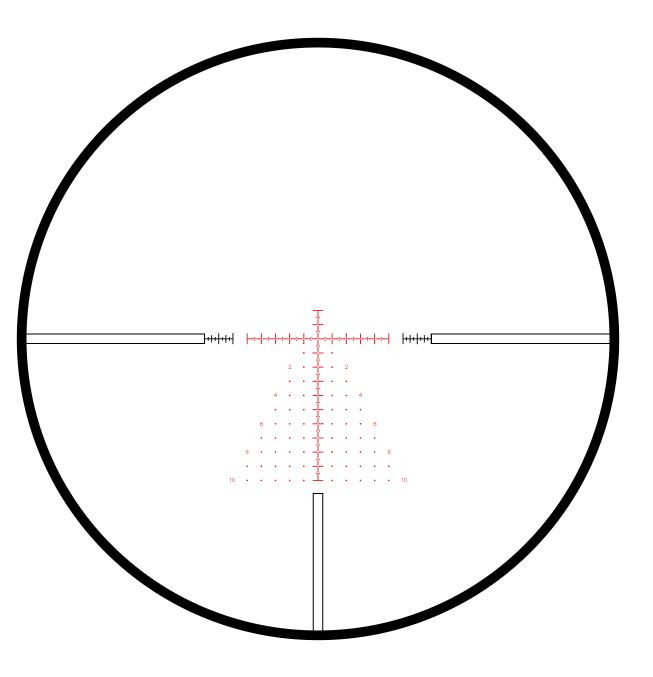 Hawke Frontier 30 SF 3-15x50 IR FFP Mil PRO Zero Lock Rifle Scope