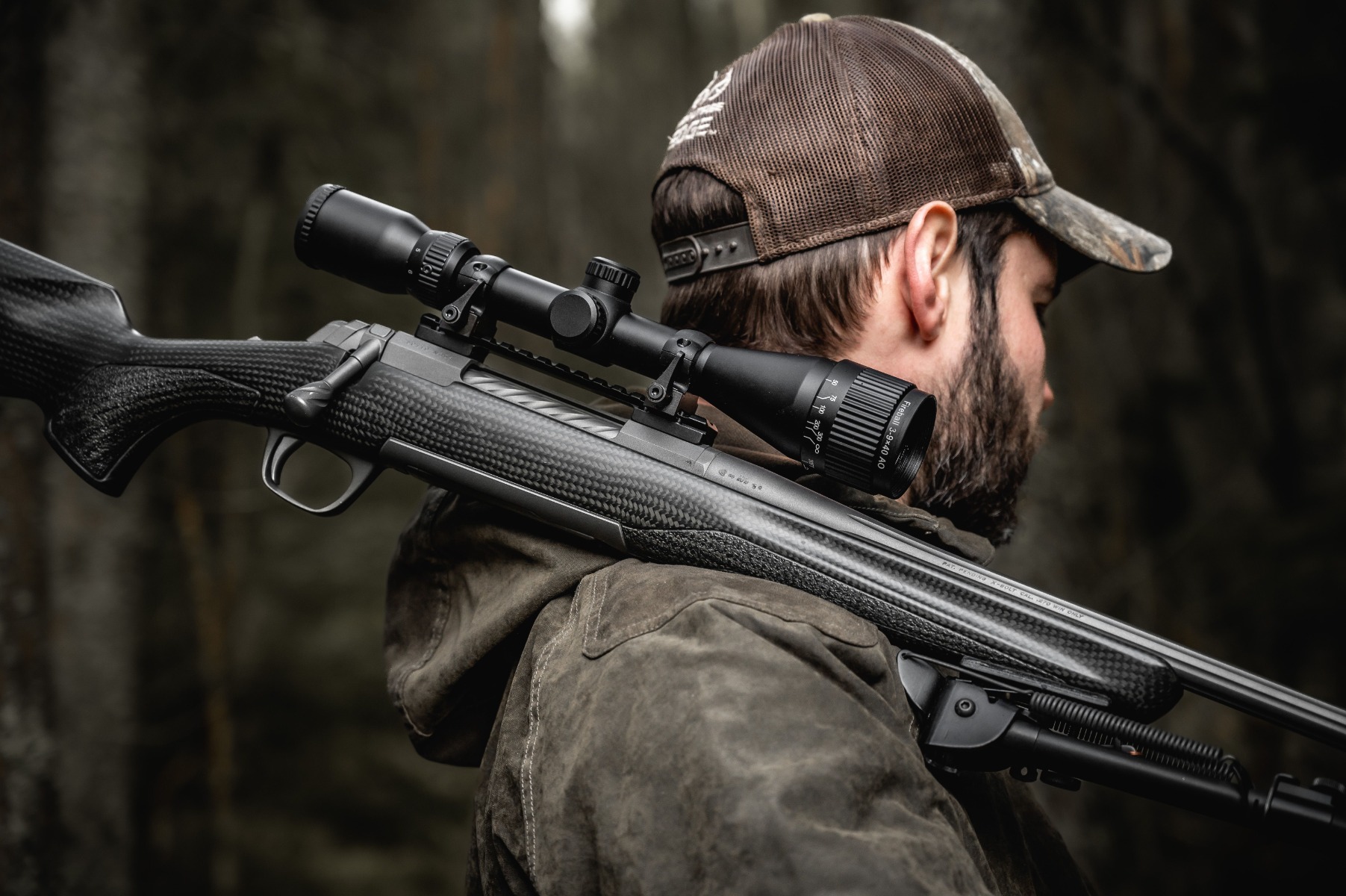 WULF Fireball 2-7x32 SFP Non-Illuminated Half Mil-Dot 0.1 MRAD Rifle Scope