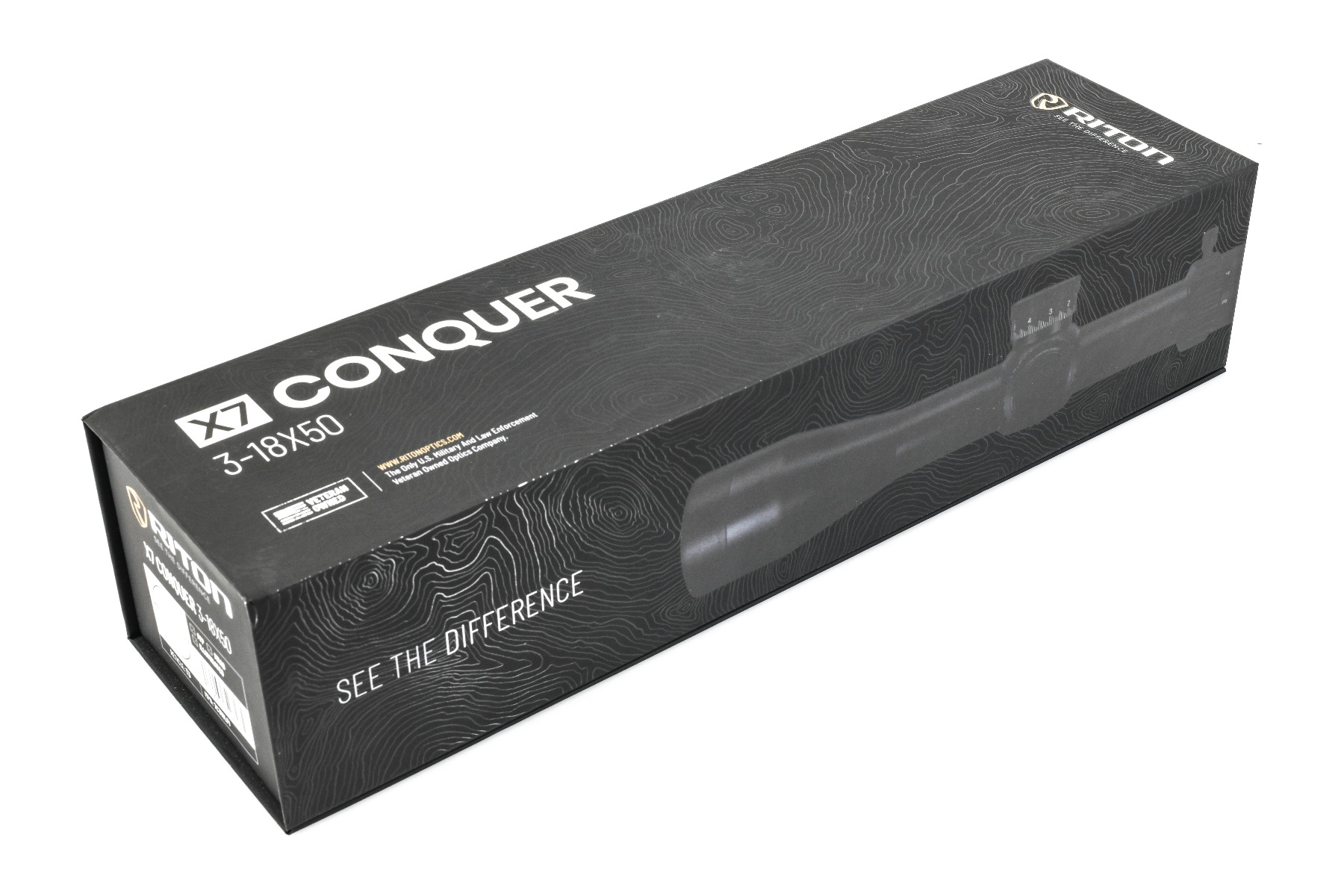 Special Edition Riton X7 Conquer 3-18x50 FFP Non IR T3 0.1 MRAD Rifle Scope