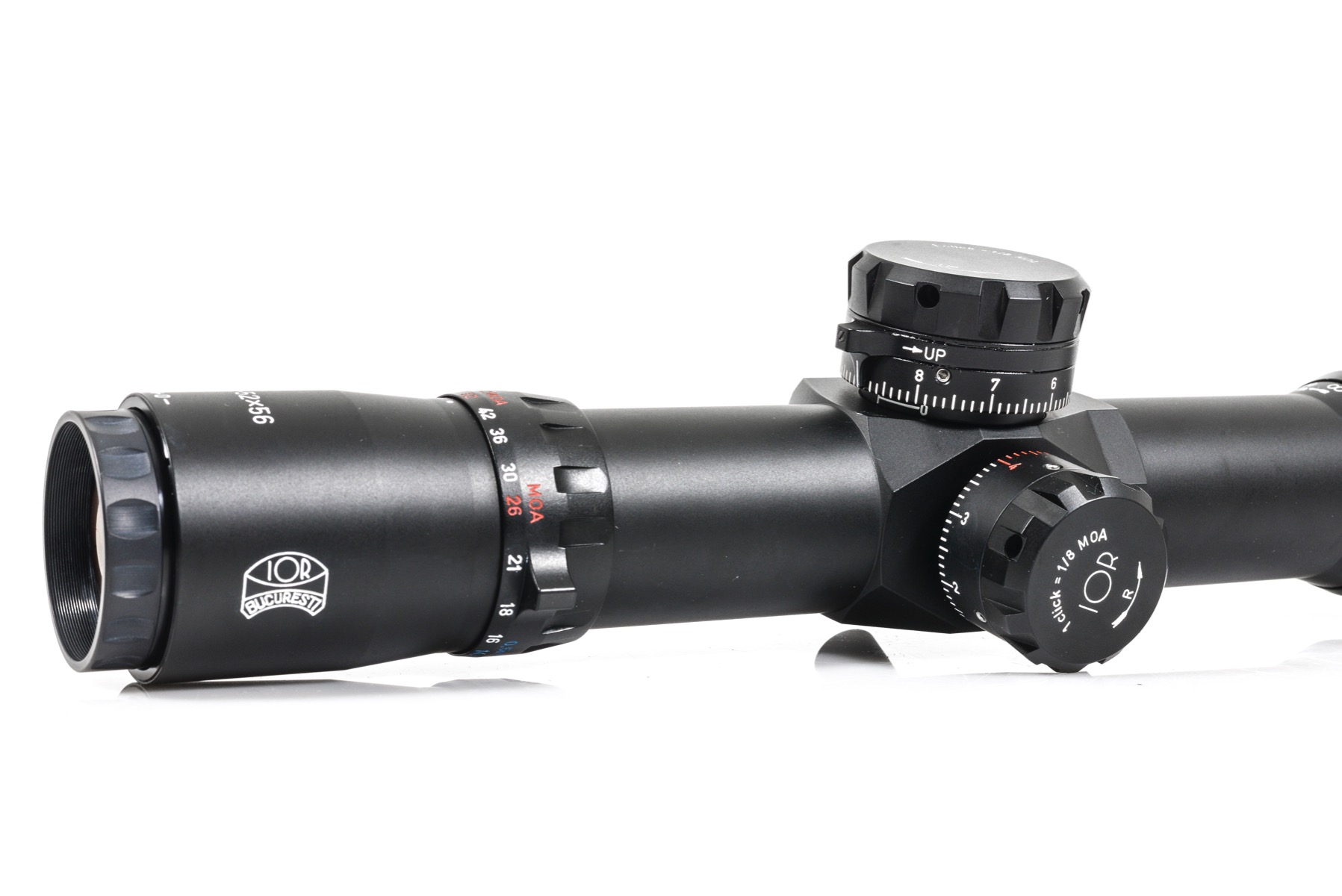 IOR Terminator 12-52x56 SFP ED BDC SFP MOA 1/8 MOA Xtreme IR Rifle Scope