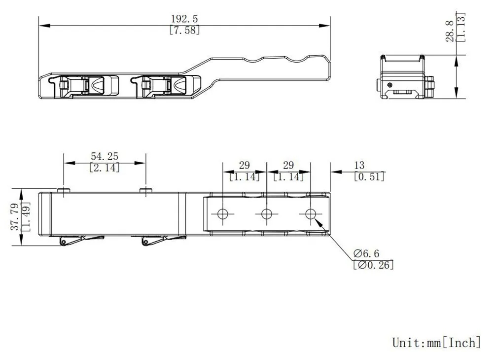 Hik Micro Thunder Quick Release Picatinny Mount