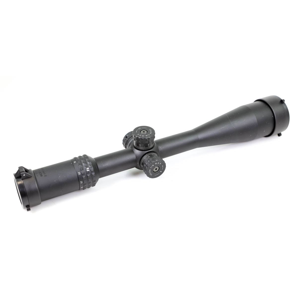 Ex-Demo Vector Sentinel-X 10-40x50 SFP COM-25M 1/8 MOA Side Focus Target Scope - EXDEM-0196