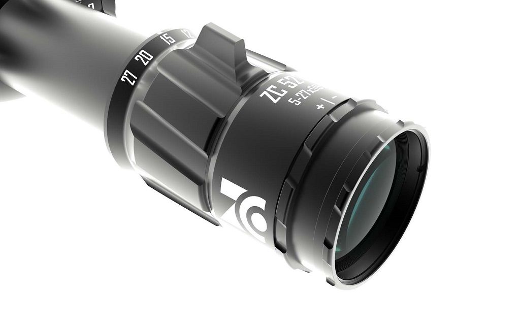 Zero Compromise Optic (ZCO) ZC527 5-27X56 FFP Illuminated 0.1 MIL MPCT1 Rifle Scope (+ZCO 2pc Rings)