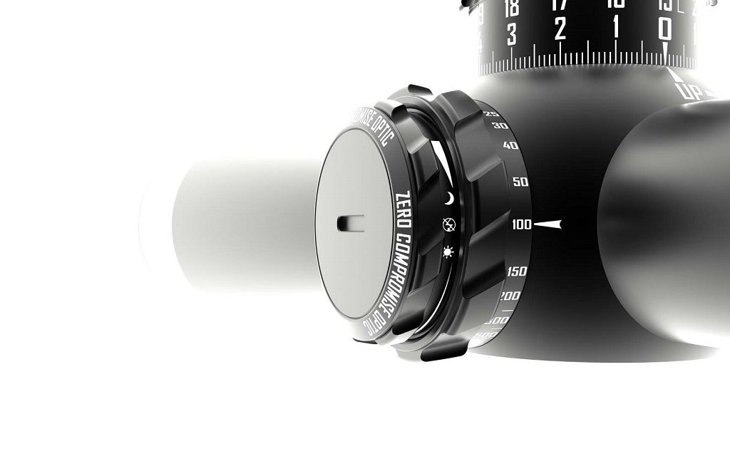 Zero Compromise Optic (ZCO) ZC527 5-27X56 FFP Illuminated 0.1 MIL MPCT1 Rifle Scope (+ZCO 2pc Rings)