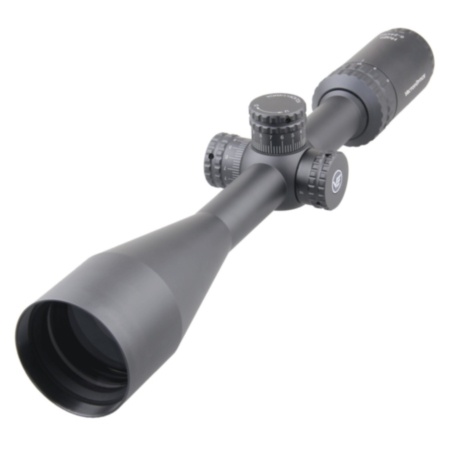 Vector Hugo 6-24x50 SFP Side Focus BDC Non IR Rifle Scope - Free Mounts