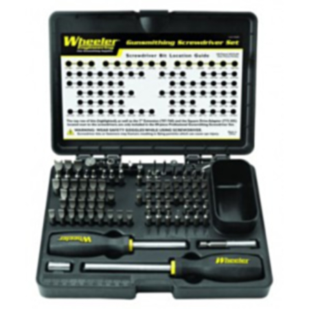 Wheeler Professional Gunsmithing Screwdriver Set 89pk