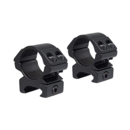 Hawke Match Mount 1 inch 2 piece Medium Weaver Scope Rings – 22113