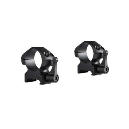 Hawke Precision Steel 1" 2 Piece Weaver QR Steel Scope Rings - Medium