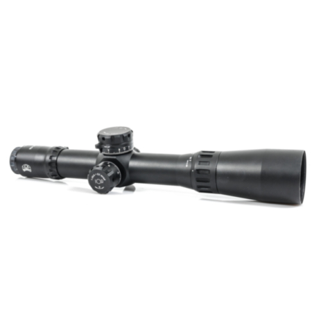 IOR Nemesis 9-36x56 FFP Illuminated MRAD 0.1 MRAD 40mm Zero Stop Rifle Scope with Free Rings