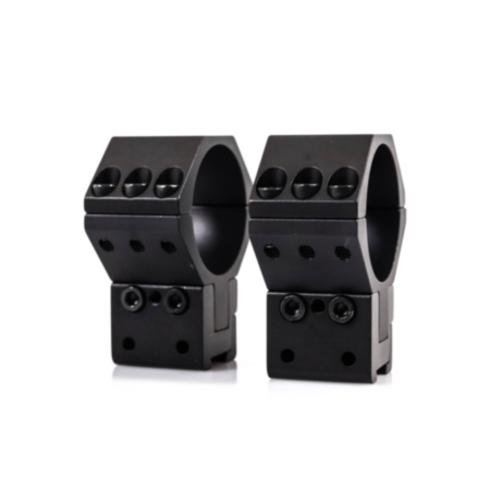 WULF 34mm 40 MOA Adjustable 6 Screw 9-11mm 2 Piece Dovetails Rings